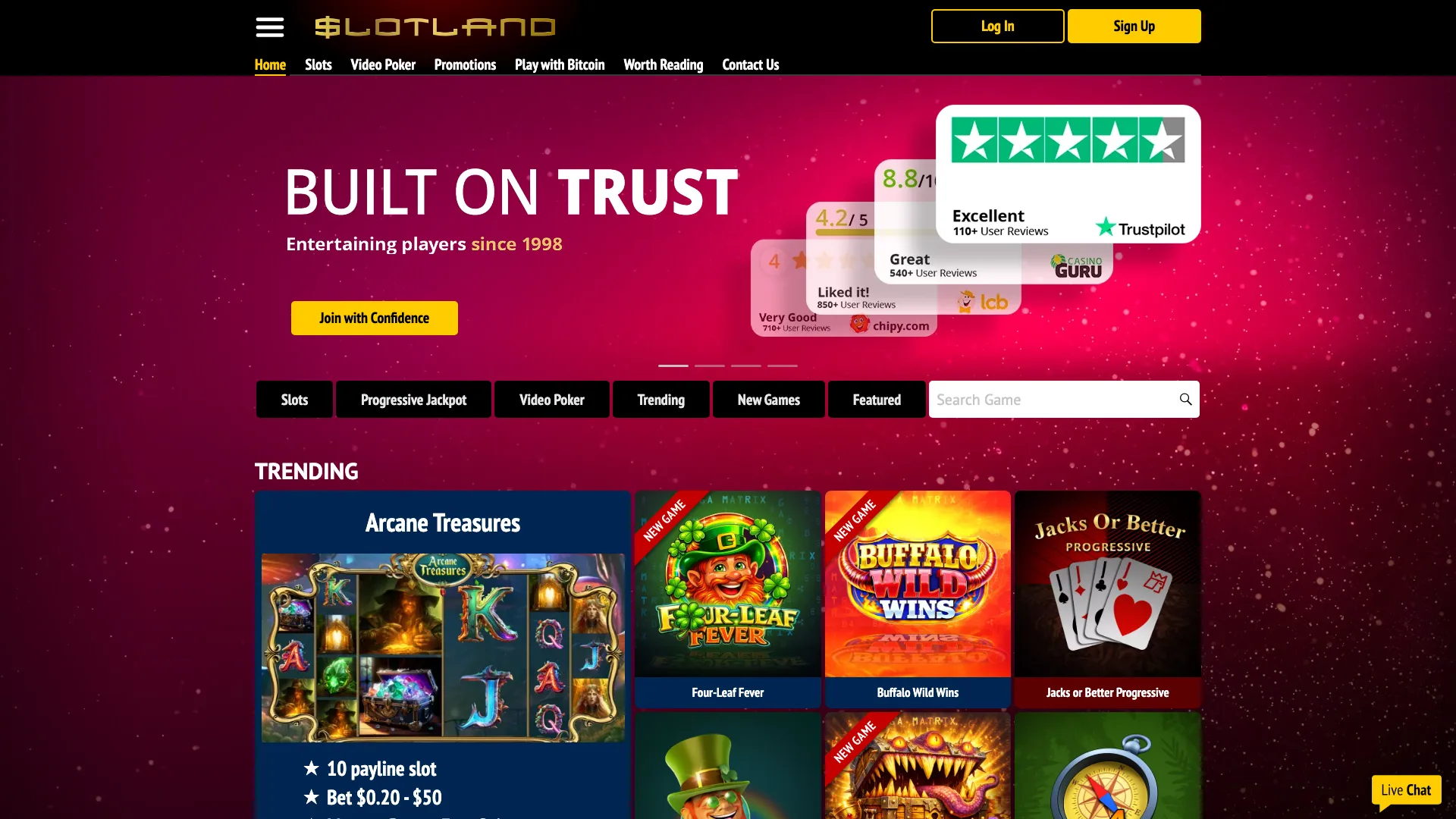 slotland casino home may 2026