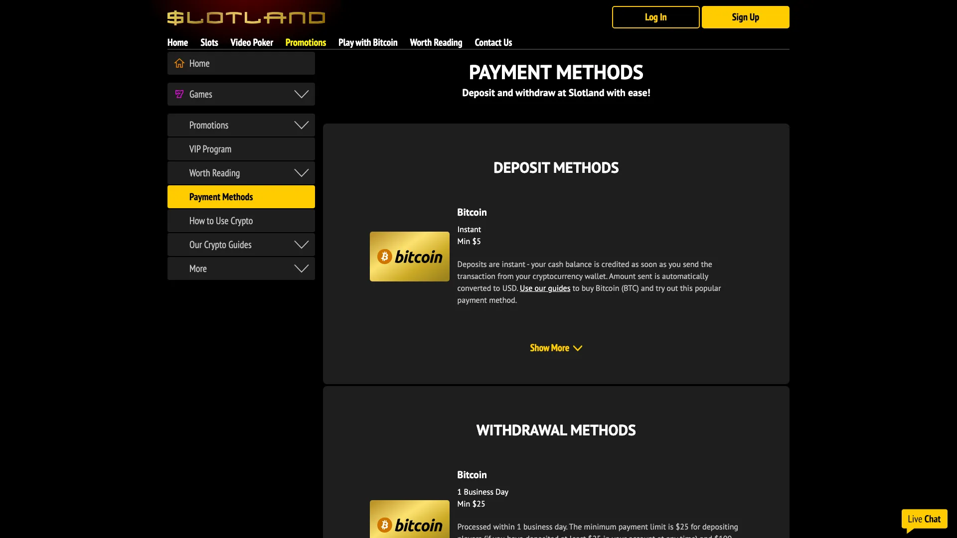 slotland casino payments may 2026